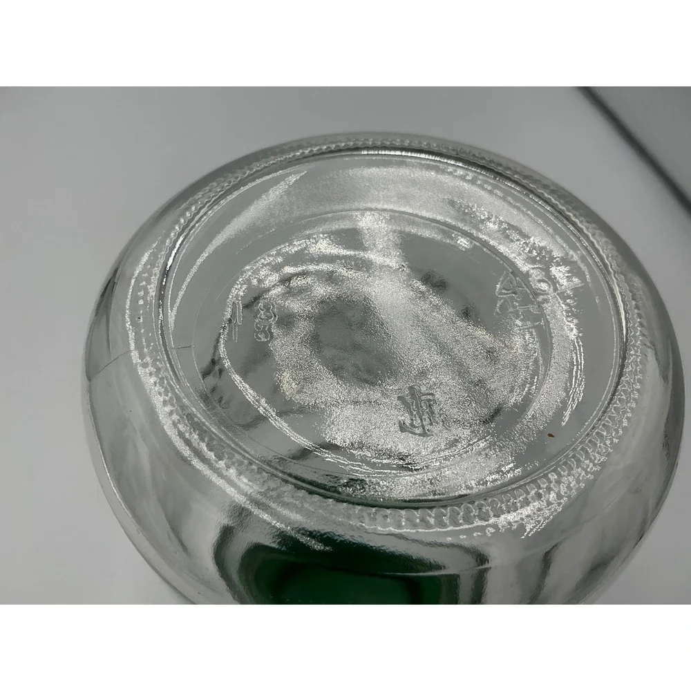 Vintage Anchor Hocking 1776-1976 Bicentennial Election Eagle Glass Jar Green Lid